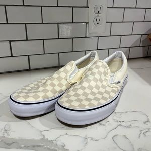 Checkered Vans Classic Slip-on
